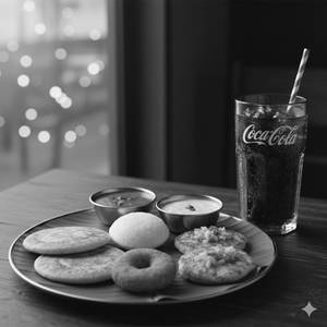 South lndian Platter with Coke [250 Ml]