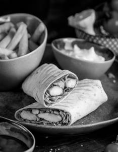 Lemon Chicken Wrap