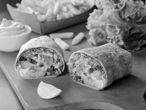 Falafel Shawarma Wrap