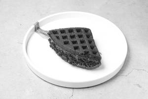 Devil's Brownie Waffle Sandwich (half)