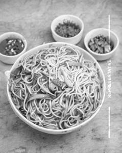 Mix Chicken Spicy Ginger Noodles
