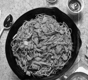 Egg Chicken Chilli Garlic Noodles