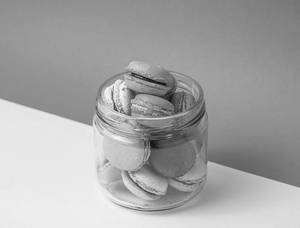 Mini Macaron Jars