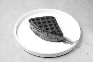 Tiramisu Waffle Sandwich (half)
