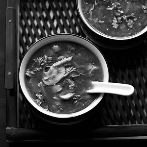 Burnt Garlic Soup