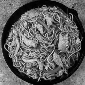 Chicken singapuri noodles