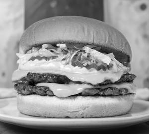 Double Patty veg burger