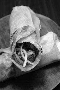 Butter Chicken Roll