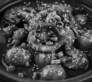 Chilly Mushroom [Gravy]