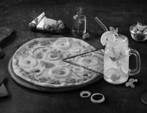 Garden Harvest Pizza [7" Regular] + Lemonade