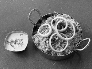 Mushroom 65 Biryani