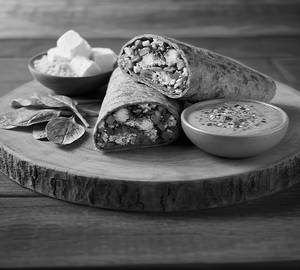 Palak Chilla Wrap