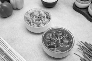 Veg Manchurian Combo- Chilly Garlic Noodles