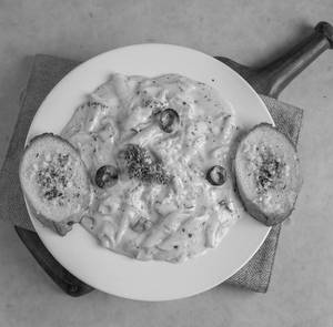 Alfredo Penne Pasta[White Sauce]