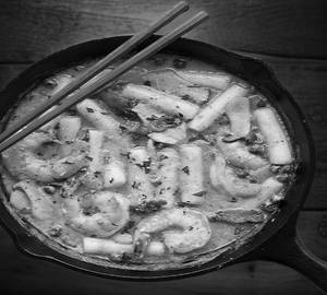 Prawn tteotbokki