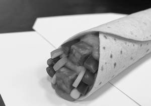 Paneer Tikka Wrap