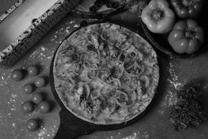 Chicken Tikka Pizza'