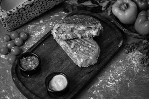 Veg Coleslaw Sandwich