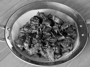 Mutton Liver Sukka