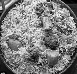 Mutton Hyderabadi Biryani ( 500gm )