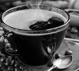 Black coffee