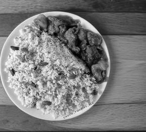 Bengali Fried Rice+ Chicken Kosha (250 ml coke)