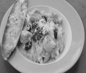 Creamy Alfredo Shrimps