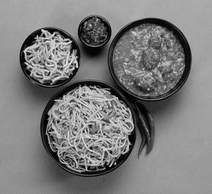Triple Green Schezwan Noodles