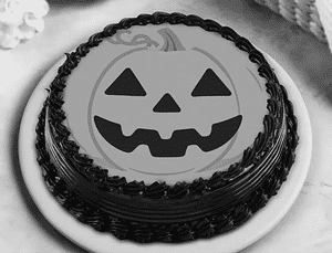 Chocolate Truffle Spooky Pumpkin Cake - 500 Gms