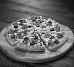 Veggie paradise pizza