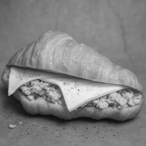 Chicken & Cheese Croissant Sandwich