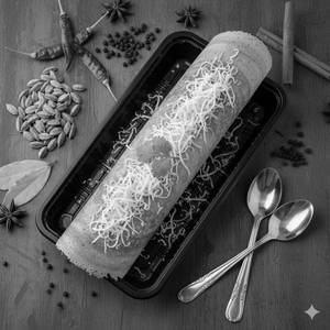 Cheese Rava Sada Dosa