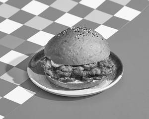 Ultimate Fried Chicken Burger