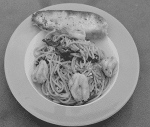 Aglio E Olio Shrimps