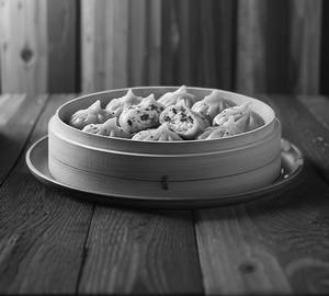 Paneer steamed momos [6 pieces]