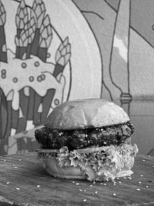 Korean Fried Chicken Burger