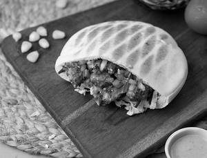 Crispy Corn Fritter Pita Pocket