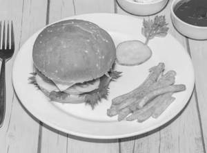 Aloo tikki burger