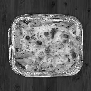 White shoes pasta