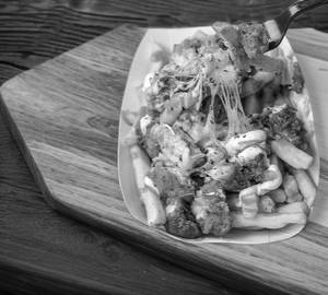 Loaded chicken fries