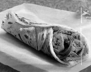 Veg. Fish Tikka Roll