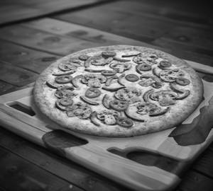 Mushroom Cheese Pizza(Regular)