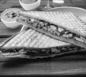 Veg paneer grilled sandwich
