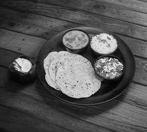 Thali (Dal Tadka)