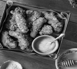 Chicken panko style strips