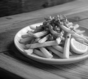Chilli garlic french fries