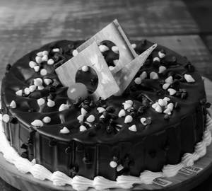 Choco chips cake