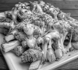 Cheese Chicken loaded fries