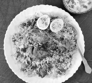 Special Chicken with egg Biryani