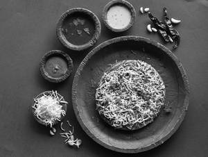 Hot Garlic Cheese Uthappam